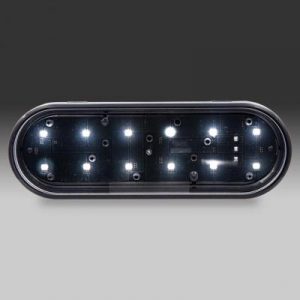 6” Oval LED Work Light 550 Lumens Dry Fit